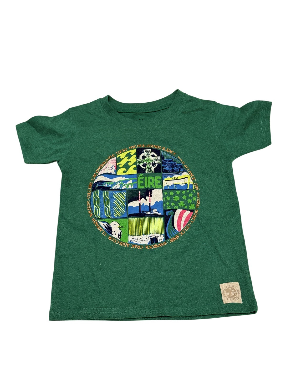 Green Island Éire Ireland T-Shirt 3-4 Years