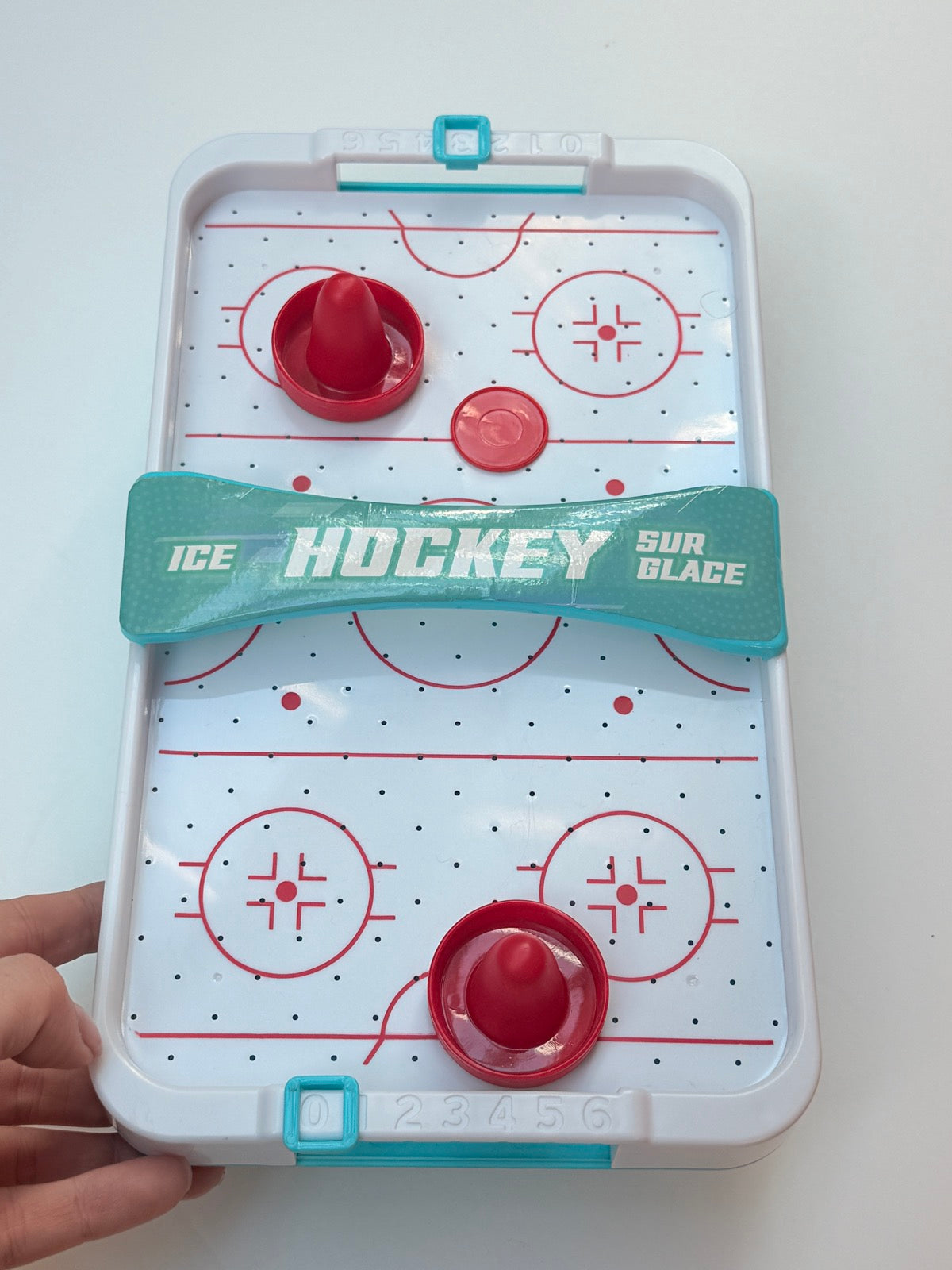 Ice Hockey Sur Glace Tabletop Air Hockey Game