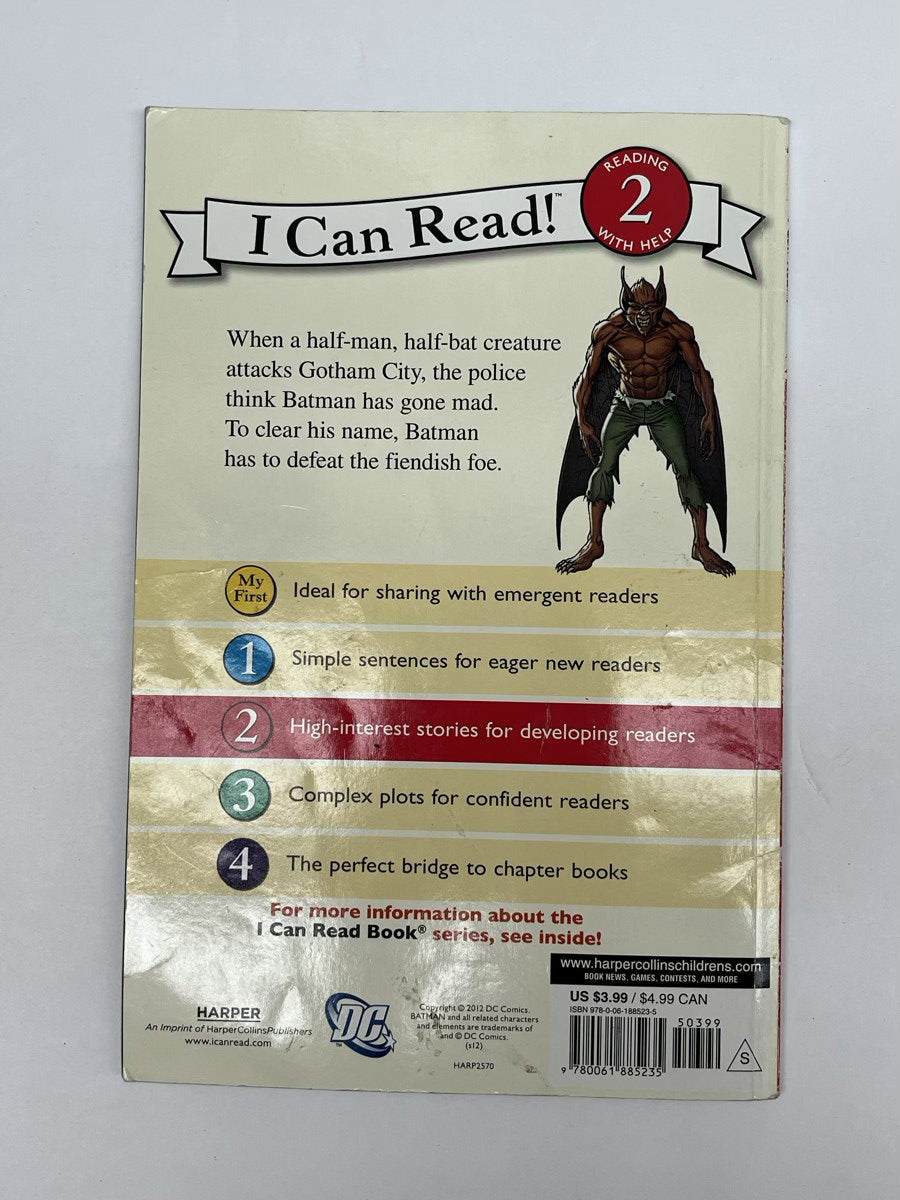 Batman Versus Man-Bat I Can Read