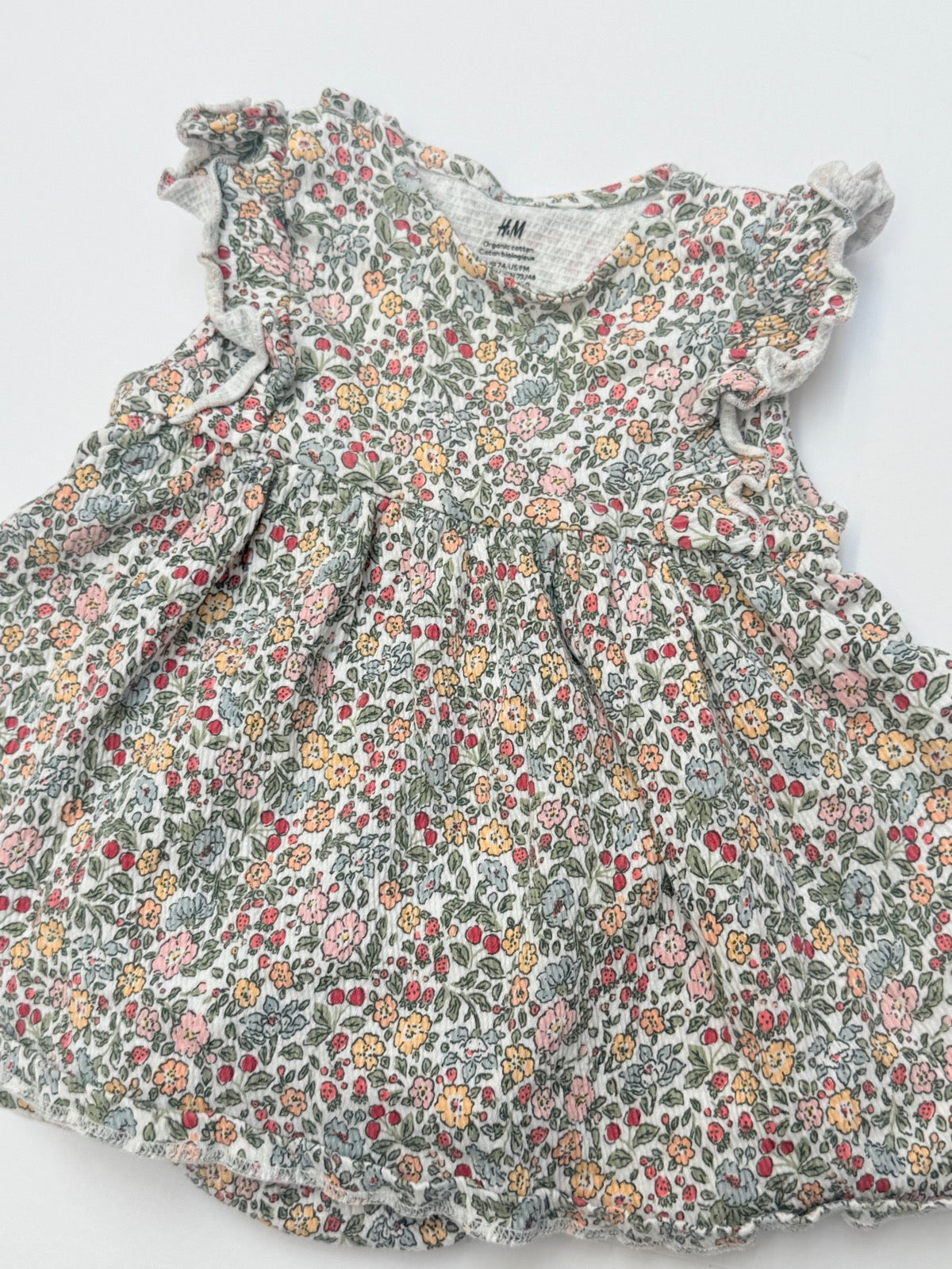 H&M Floral Print Dress Size 6-9M