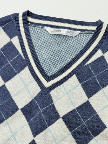 UKIDS Argyle Vest Size 6
