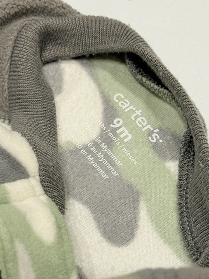Carter's Camo Fleece Footed Sleeper 9m