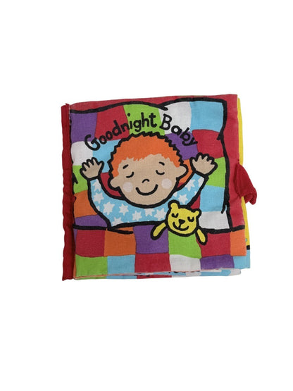 Jellycat Goodnight Baby Soft Cloth Book