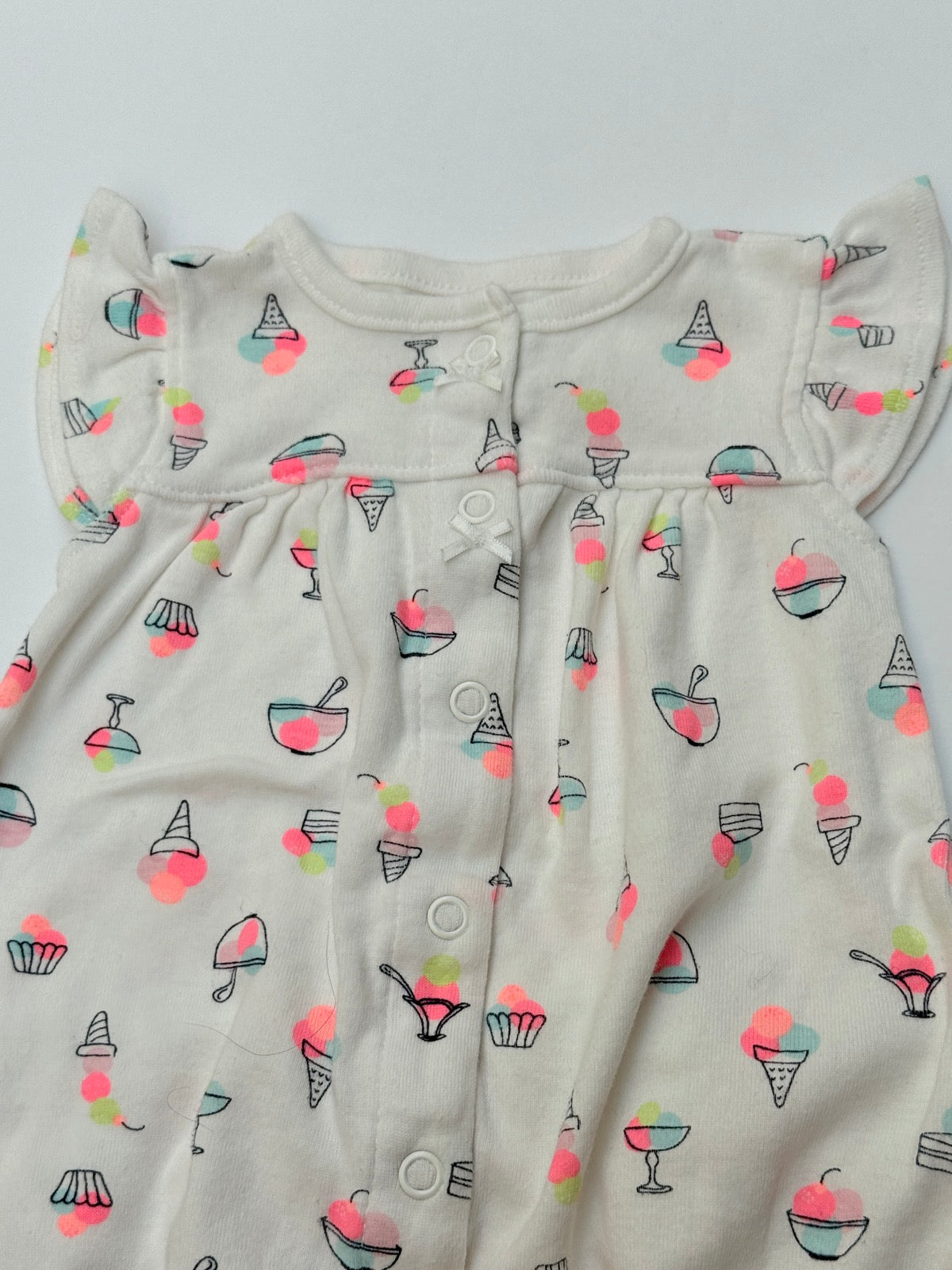 Carter's Ice Cream Print Romper 3M