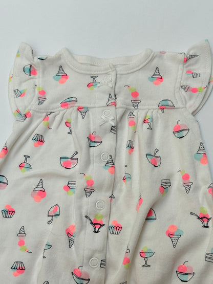 Carter's Ice Cream Print Romper 3M