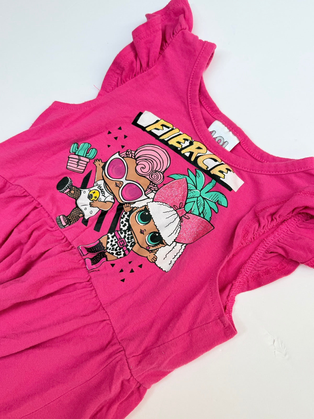 LOL Surprise Fierce Pink Dress Size 6