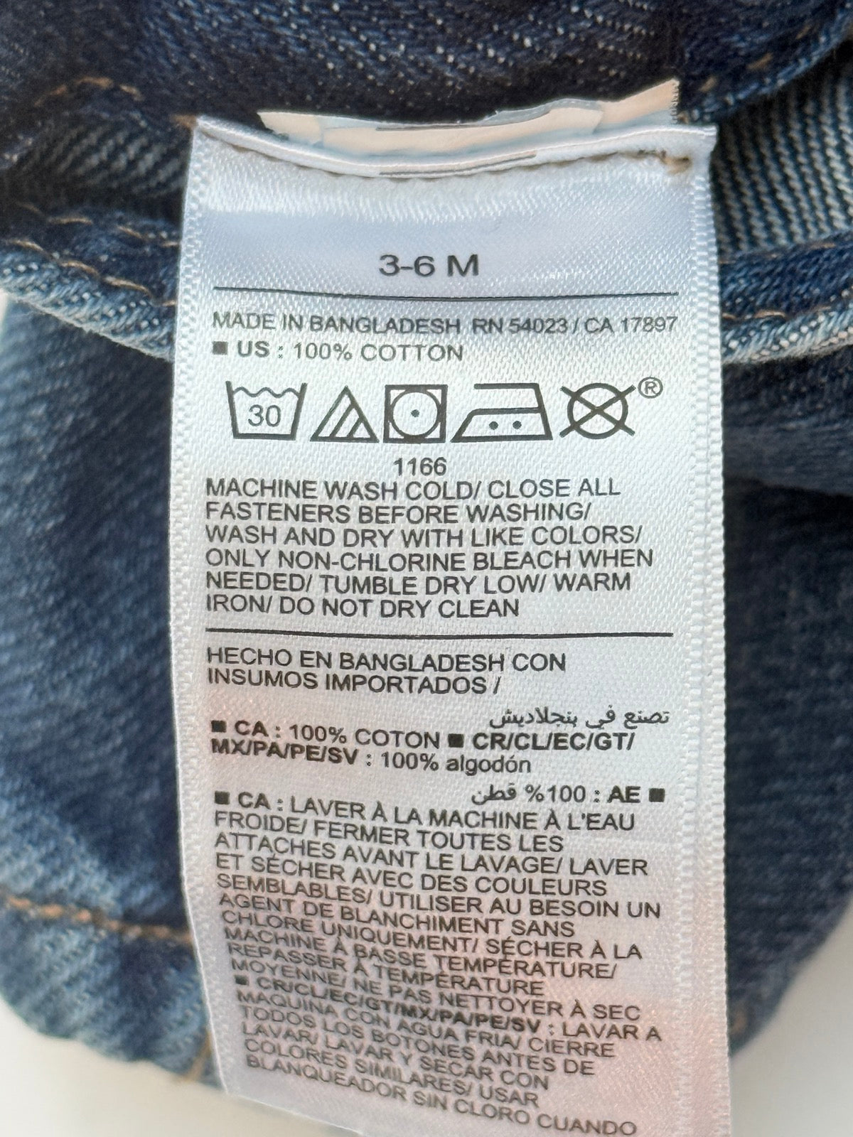 Old Navy Denim Overalls 3-6M