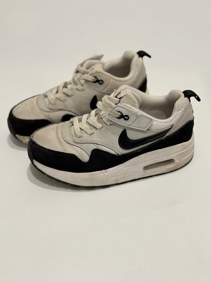 Nike Air Max 1 Black White  Shoes 4Y