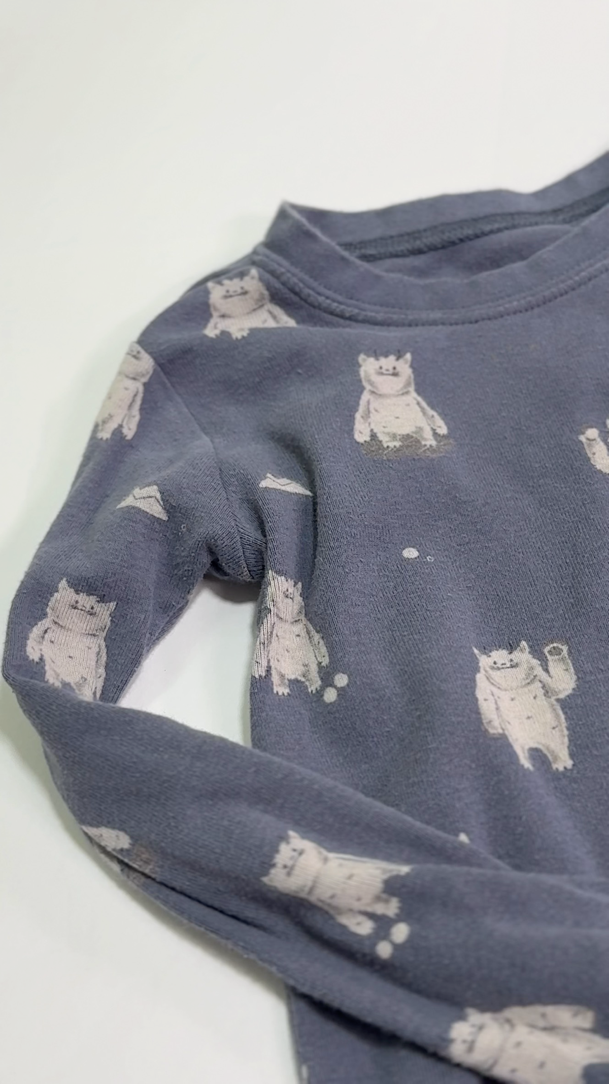Petit Lem Monster Pajama Set 3Y