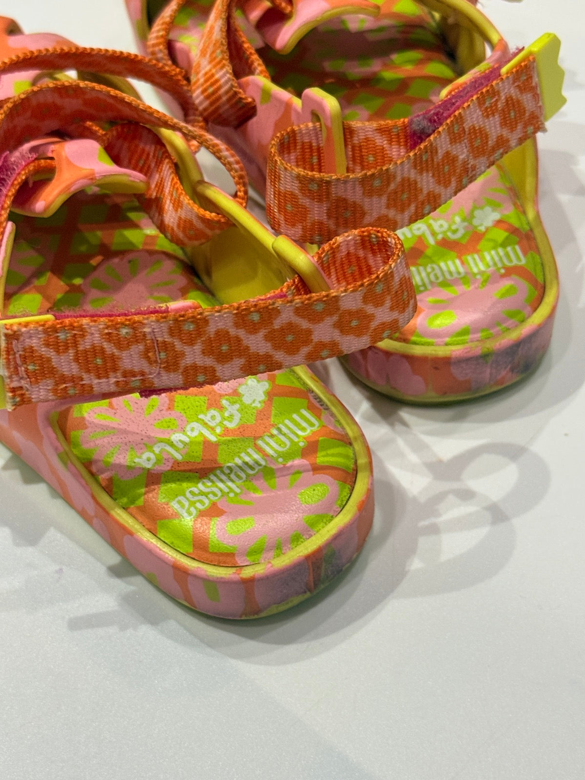 Mini Melissa x Fábula Sandals Size 10 US