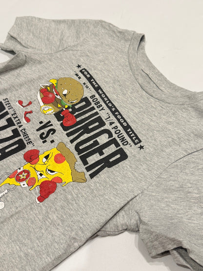 Gap Kids Burger vs Pizza Graphic Tee 6-7