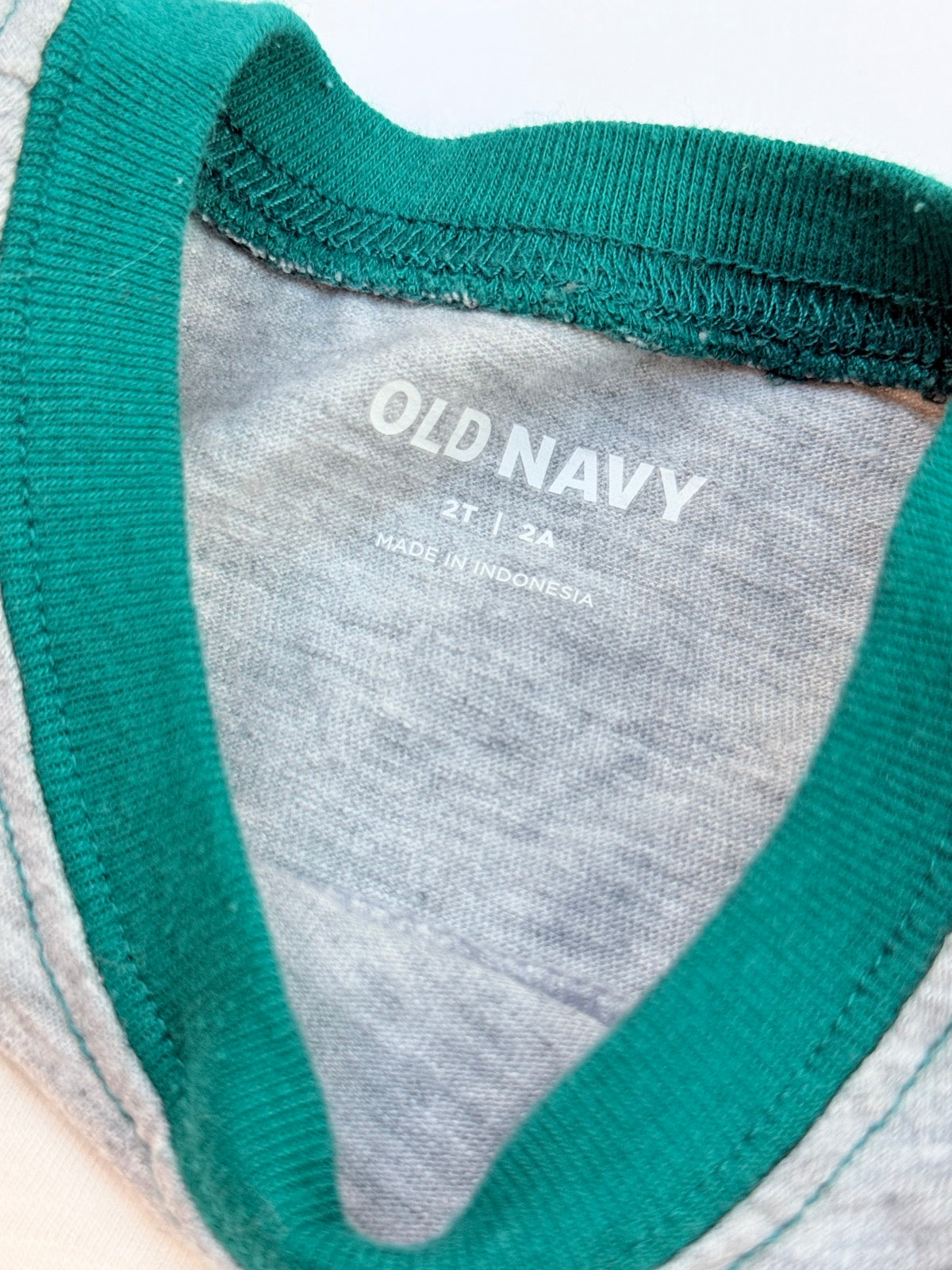 Old Navy Colorblock Football Long Sleeve 2T