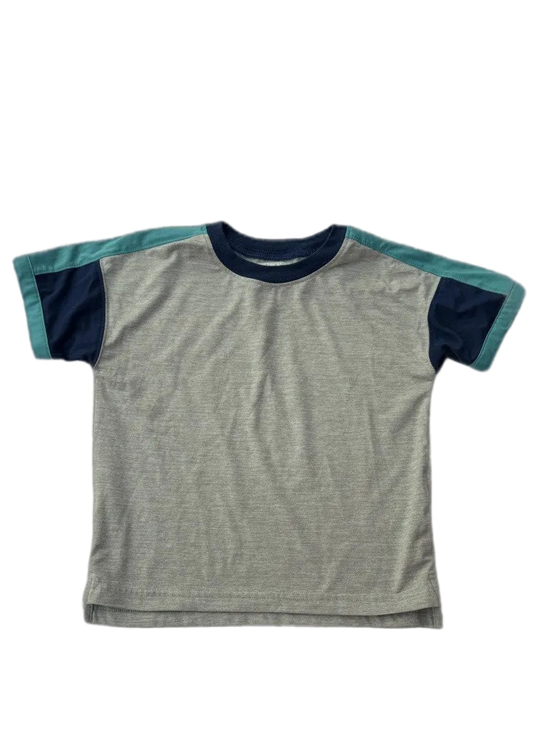 Carter's Gray Colorblock T-Shirt 3T