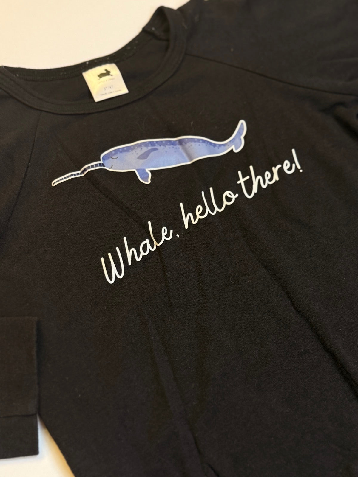 Little & Lively Narwhal Sweatshirt 3T/4T
