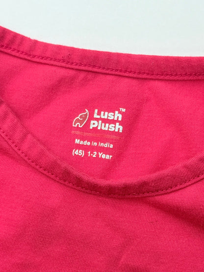 Lush Plush Pink Bee Graphic T-Shirt 2T