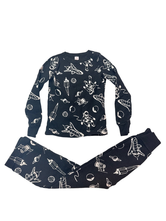 Joe Fresh Space Print Thermal Pajamas Size 6