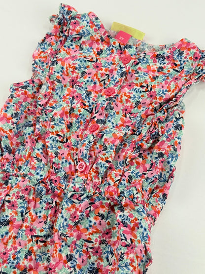 Penelope Mack Floral Romper 3T