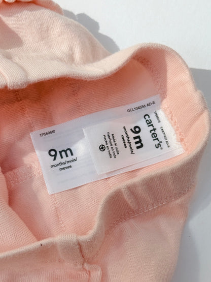 Carter's Pink Ruffle Leggings 9m