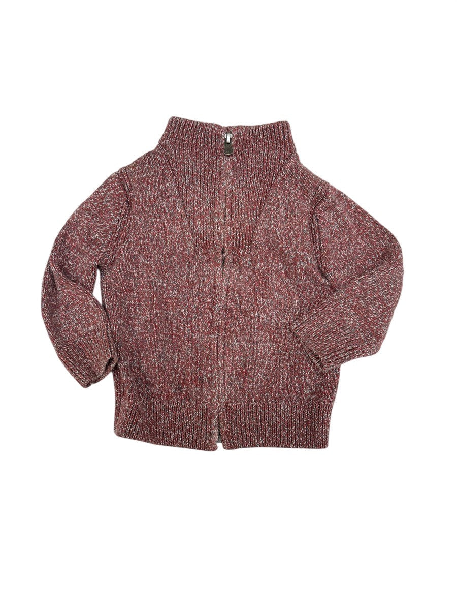 Baby Gap Marled Zip Hoodie Sweater 2T