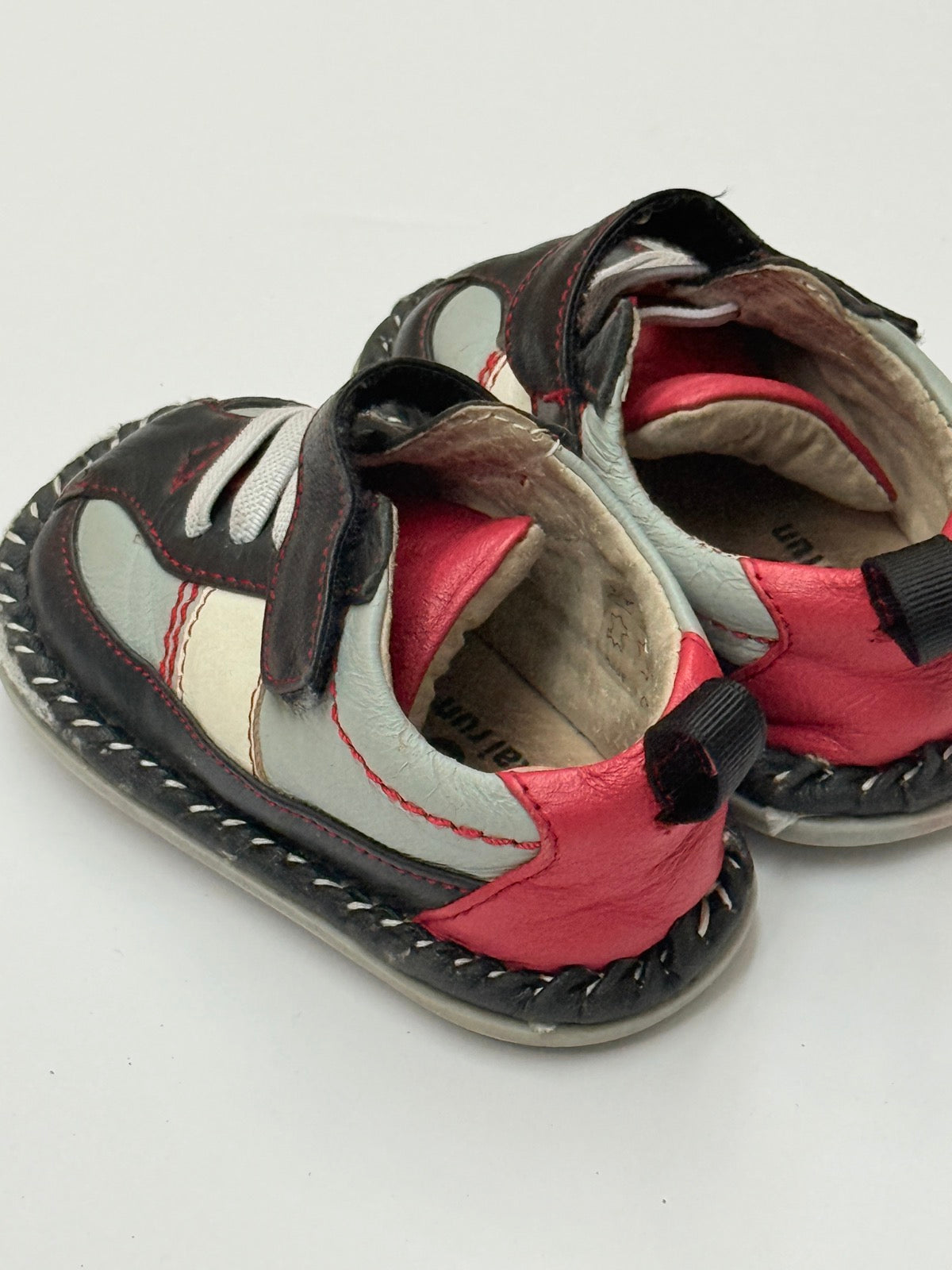 Soft Sole Leather Baby Sneakers Size 3