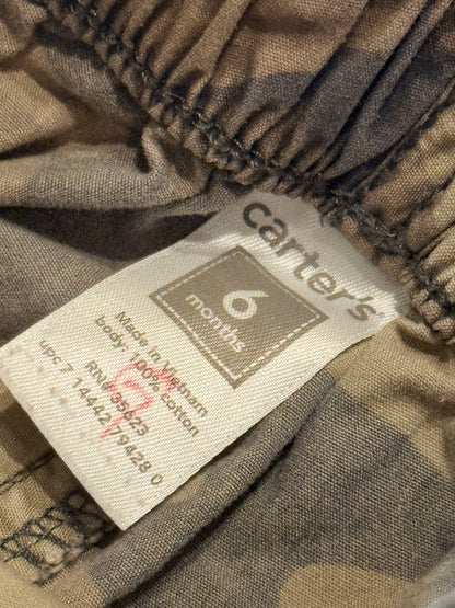 Carter's Camo Cargo Pants 6 Months
