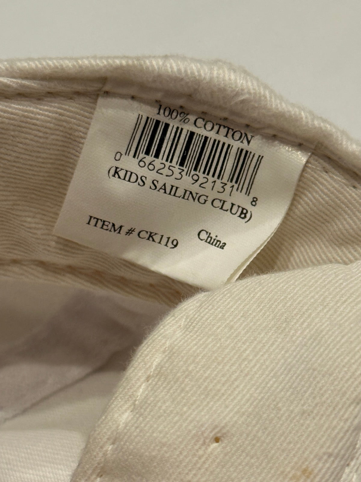 Kids Country Canada Sailing Club Hat