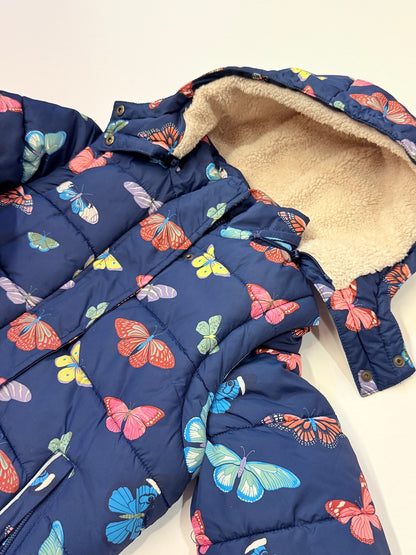 Mini Boden Butterfly Puffer Jacket / Vest 5-6Y