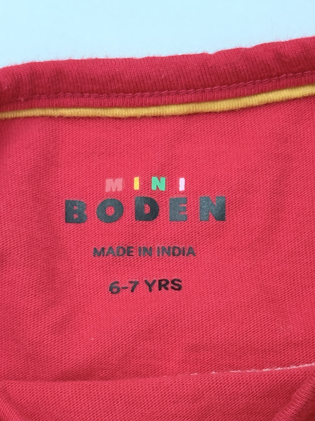 Mini Boden Dog Christmas Tree T-Shirt 6-7Y