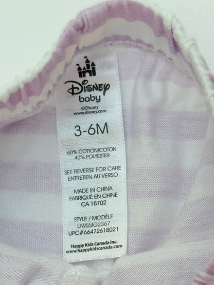 Disney Baby Striped Shorts Size 3-6M