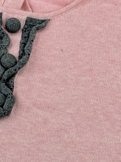 egg baby Pink Knit Dress Size 6