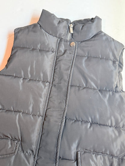 Zara Girls Black Puffer Vest Size 7/8