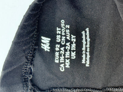 H&M Black Leggings Size 2T