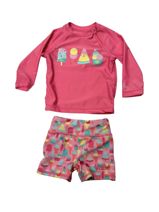 UV Skinz Ice Cream Rash Guard Set 12-18M