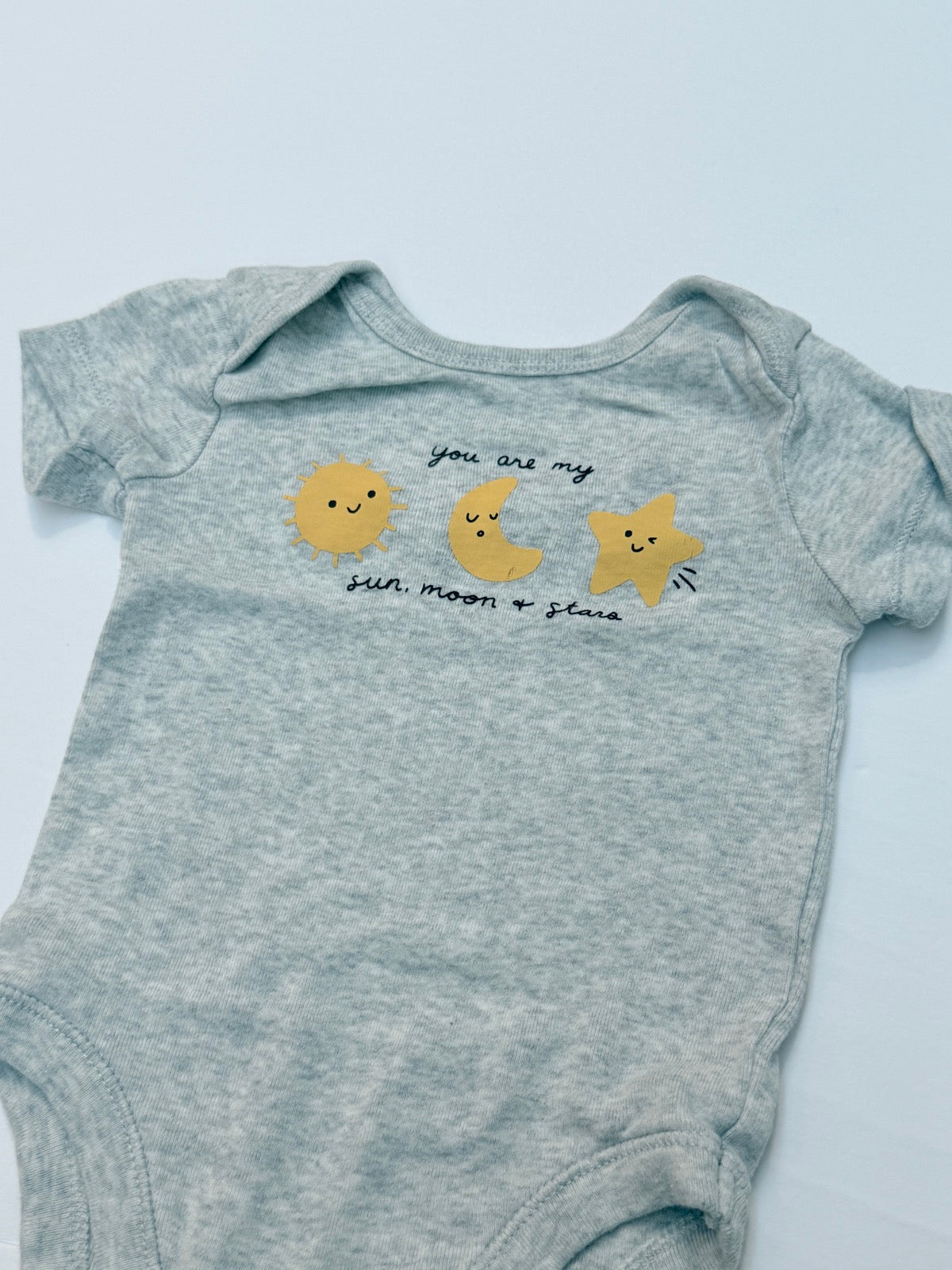 Old Navy Sun Moon Stars Bodysuit 6-12M