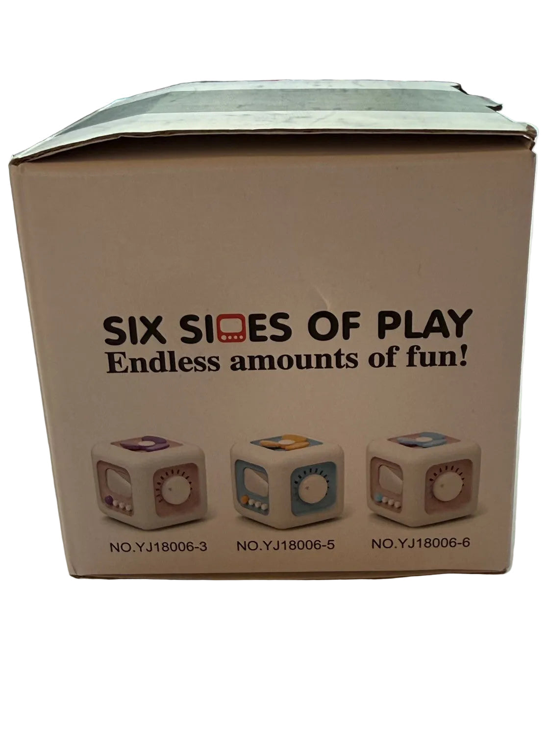 Lisfiva 6-in-1 Activity Busy Cube 12M+