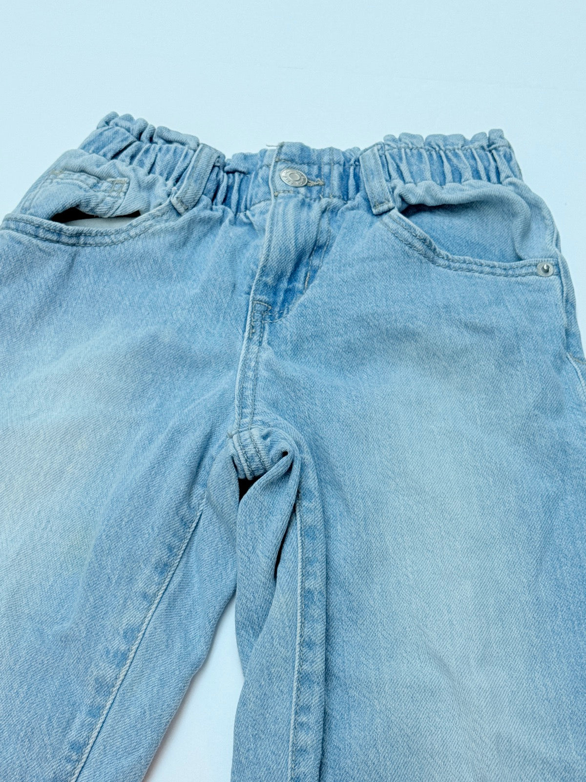 Cat & Jack Paperbag Waist Jeans Size 8
