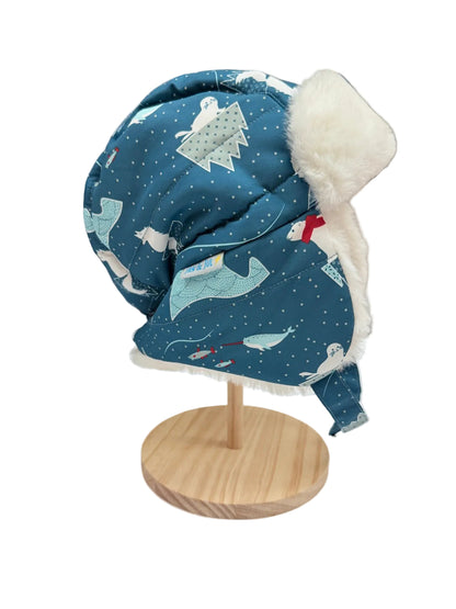 Jan & Jul Arctic Animal Trapper Hat Size L