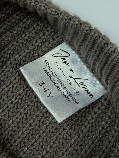 Jay + Lennon Knit Crewneck Sweater 3-4Y