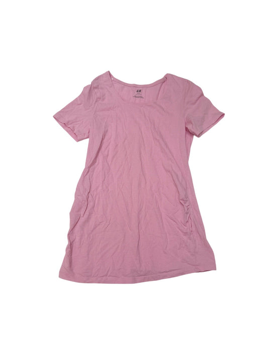 H&M Mama Pink T-Shirt Dress XS