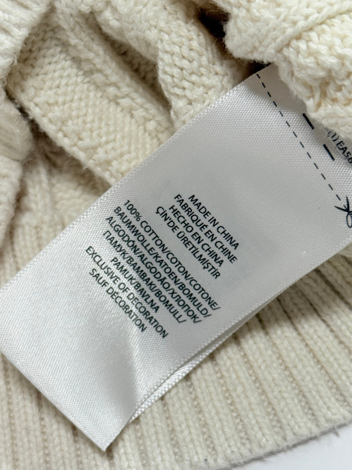 Polo Ralph Lauren Cable Knit Sweater Girls 3T