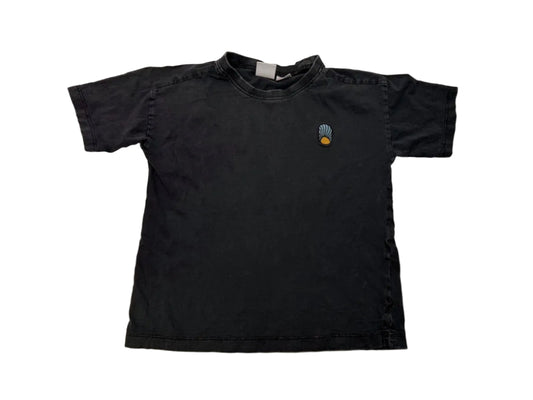 Zara Black Embroidered T-Shirt 6Y
