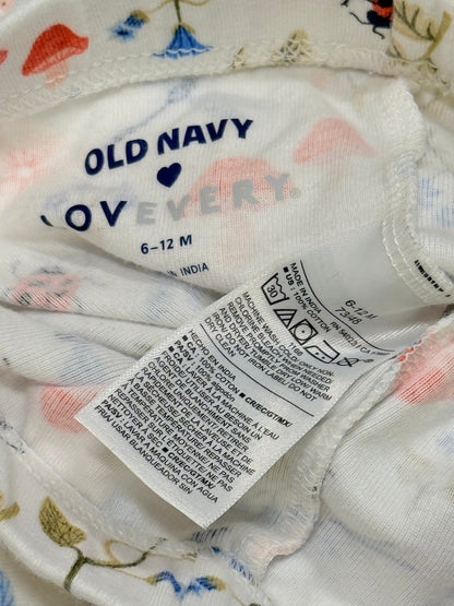 Old Navy x Lovevery Nature Print Pajama Set 6-12M
