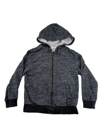 H&M Gray Zip-Up Hoodie Size 4-6Y