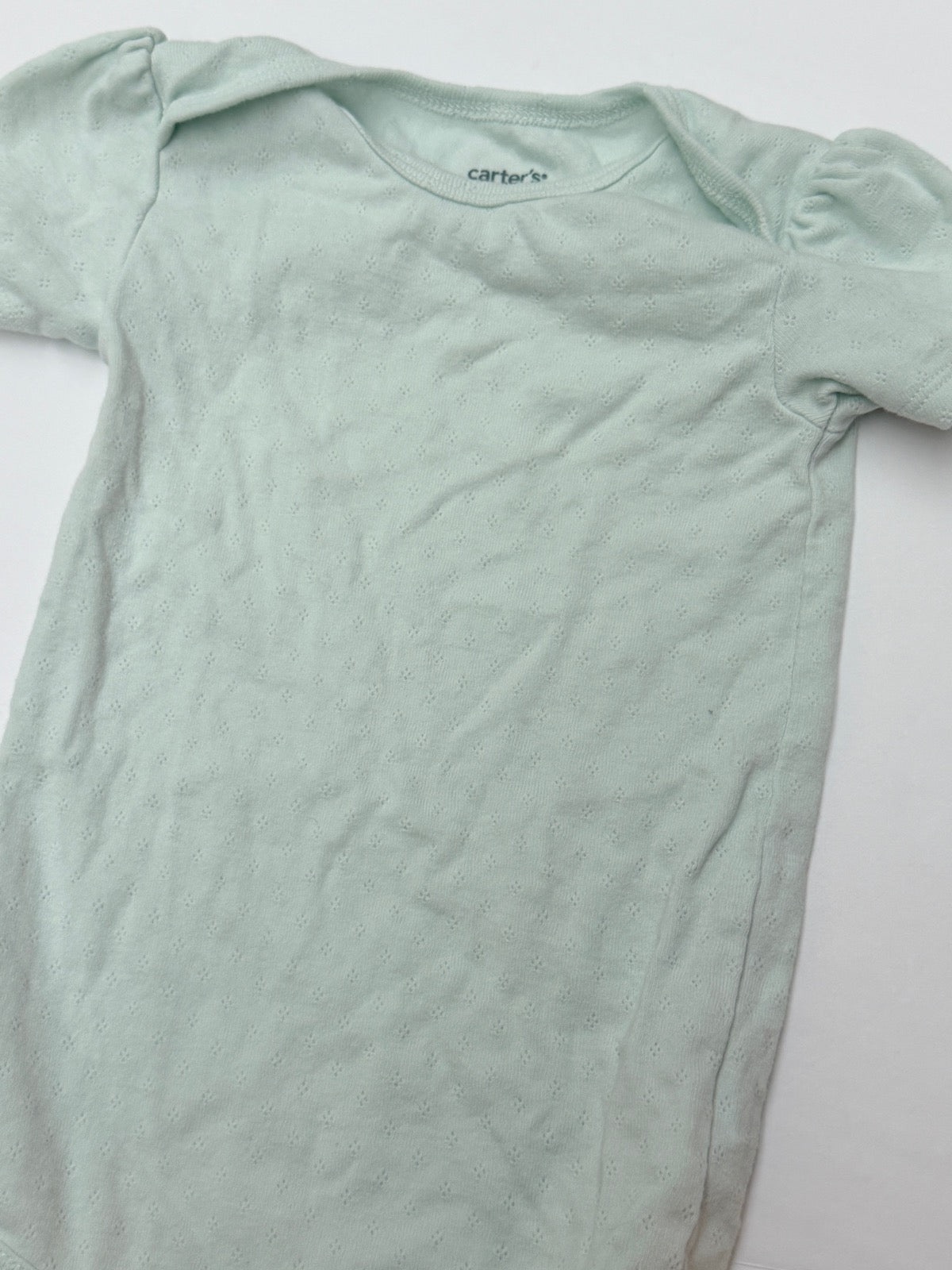 Carter's Mint Pointelle Bodysuit 24M