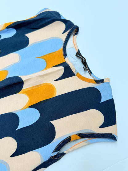 Marimekko Geometric Print Sleeveless Dress 4-5Y
