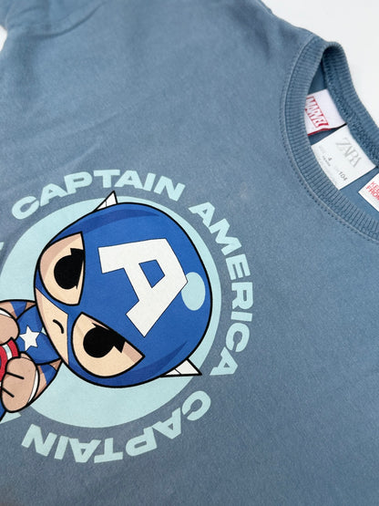Zara Marvel Captain America T-Shirt 4T