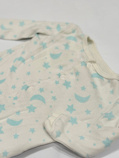 Moon Stars Footed Sleeper Unknown Brand