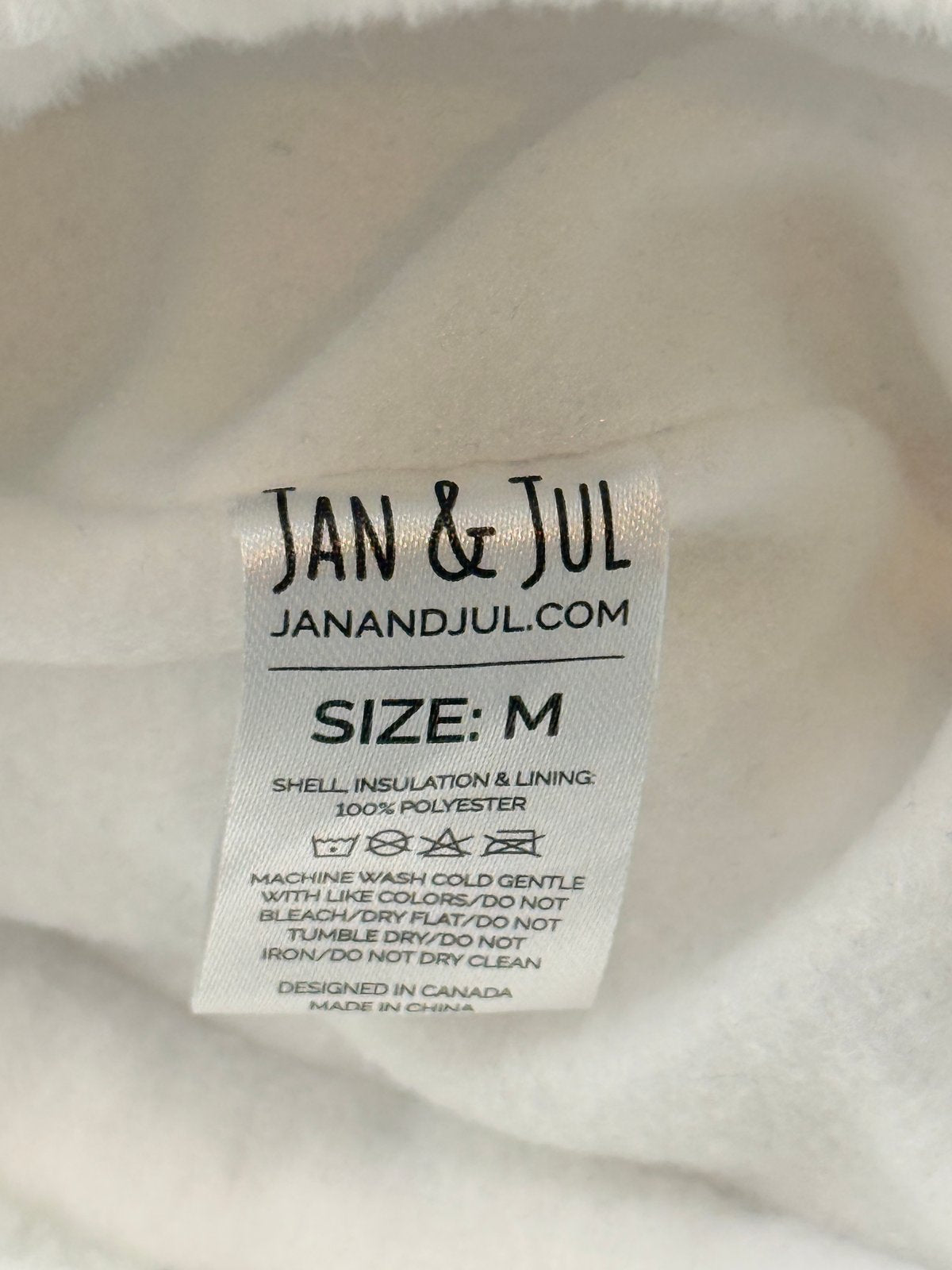 Jan & Jul Gray Trapper Hat Size M
