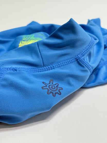 UV Skinz Blue Jeep Rash Guard Size 5