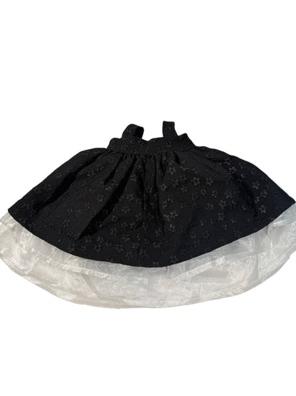 NWT - Jacquard Party Dress Black 1-2Y